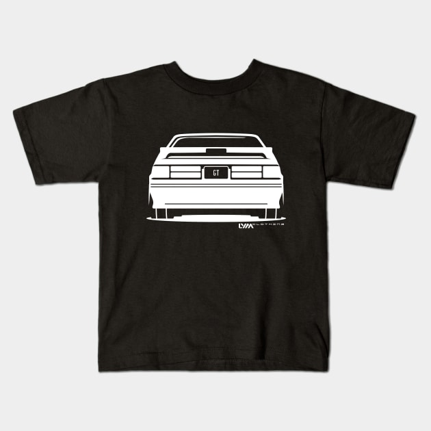 Fox Body Ford Mustang GT Kids T-Shirt by LYM Clothing